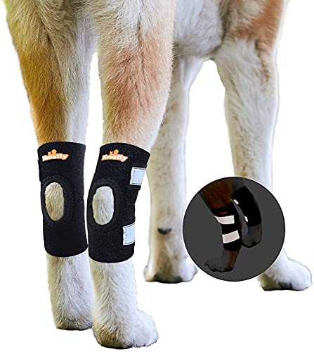 NeoAlly - Short Rear Leg Hock Brace, Dog Leg Brace for Rear Leg, Hock & Ankle Support, Dog Brace for...