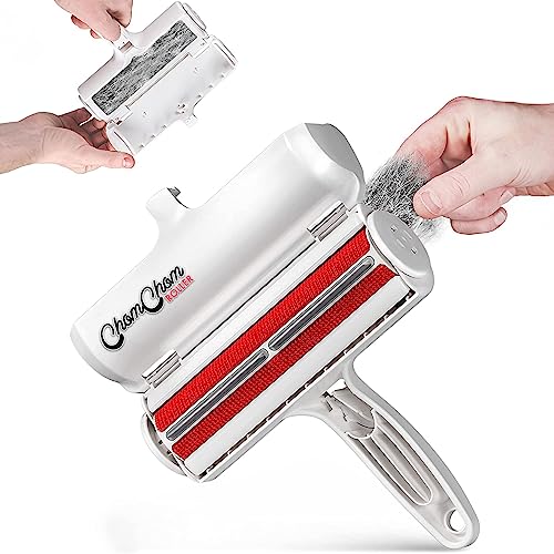 Chom Chom Roller Pet Hair Remover and Reusable Lint Roller - ChomChom Cat and Dog Hair Remover for...