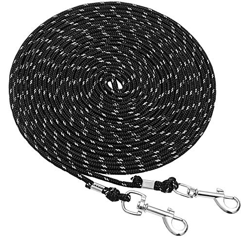 CHERPET Reflective Cat Leash - 30 ft Escape Proof Walking Lead Yard Long Leash, Durable Extender...