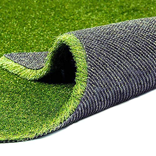 Fas Home Artificial Grass Turf 5FTX18FT(90 Square FT),0.8' Pile Height Realistic Synthetic Grass,...