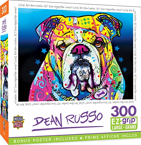 MasterPieces Dean Russo 300 Puzzles Collection - What Are You Lookin at? 300 Piece Jigsaw Puzzle...