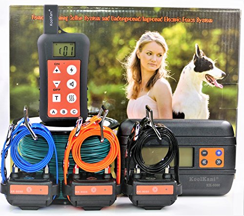 KoolKani Remote Dog Training Shock Collar & Underground/in-Ground Electronic Dog Containment Fence...