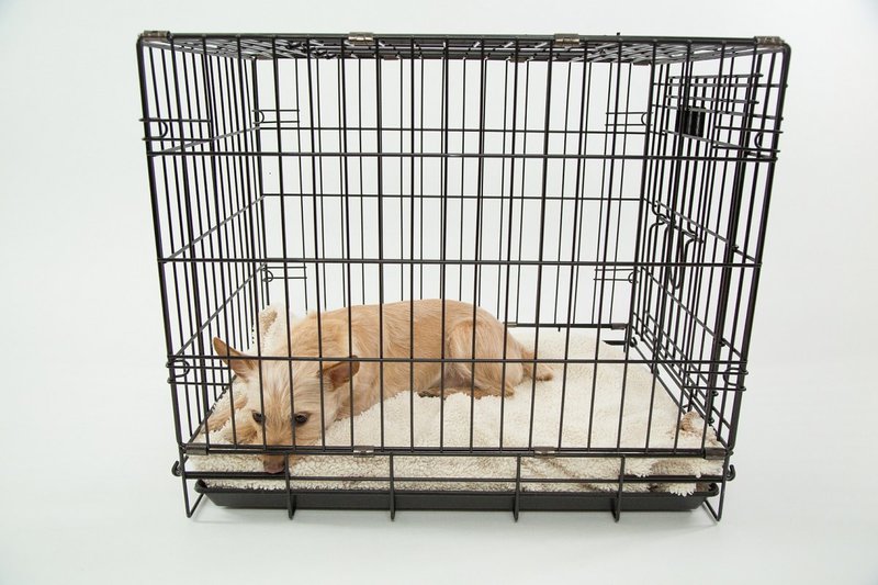 Polyester Pet Kennel Cover Fits 24 30 36 42 48 inches Wire Crate X-ZONE PET Double Door Dog Crate Cover 